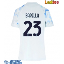 Inter Milan Nicolo Barella #23 Replica Away Shirt Ladies 2025-26 Short Sleeve